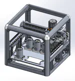 3D Printing of Engineered Materials in Microgravity